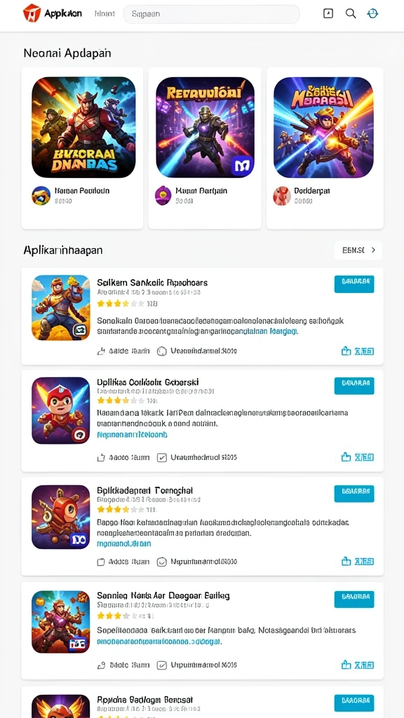 afaf - Karakter-karakter unik siap untuk berpetualang.