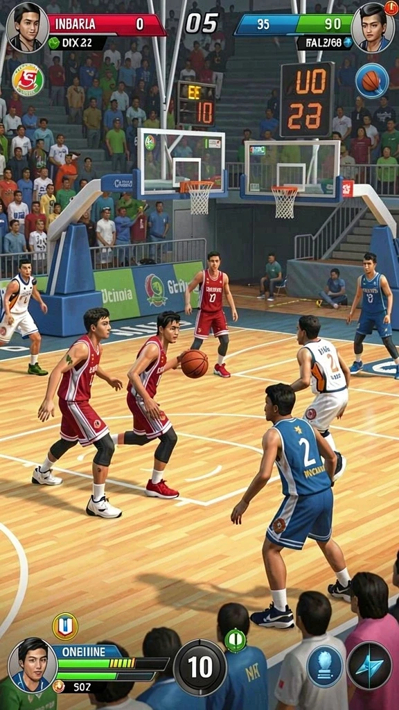 bos5000 - Fitur multiplayer yang memungkinkan bermain dengan teman.