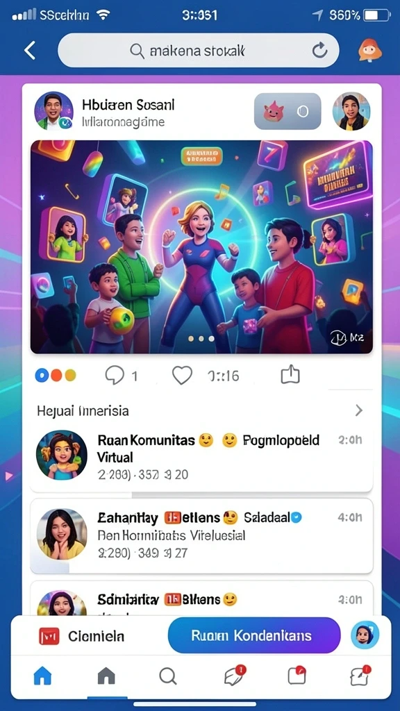 dora77 - Screenshot menunjukkan pemandangan menakjubkan dari level awal.