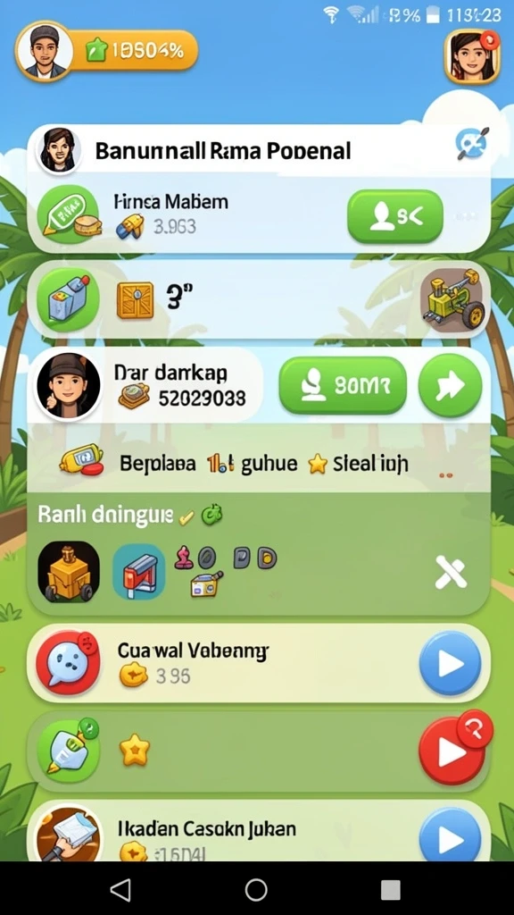 marima77 - Tampilan antarmuka yang menarik dan user-friendly.