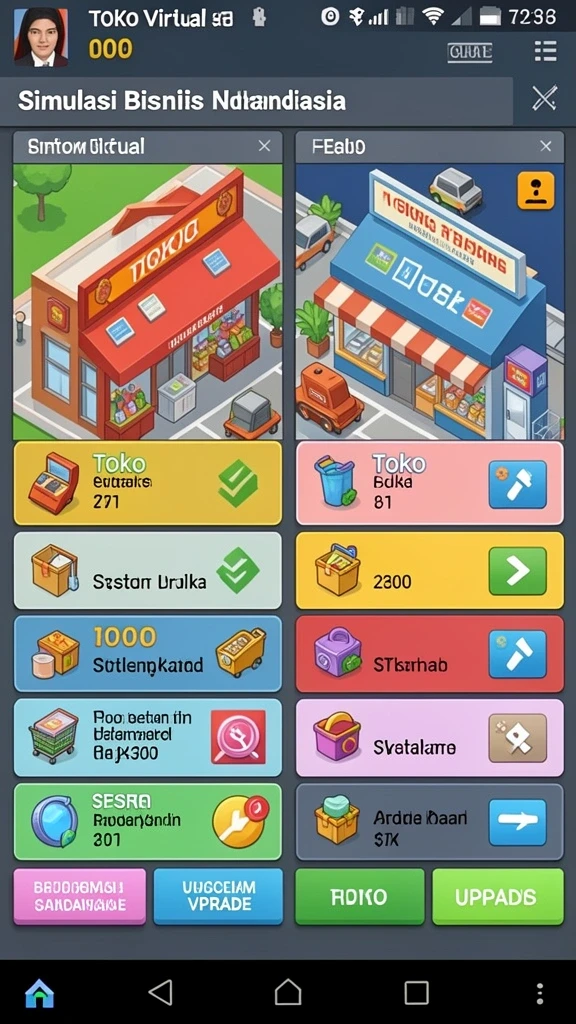 marima77 - Fitur kustomisasi yang memungkinkan pemain berkreasi.
