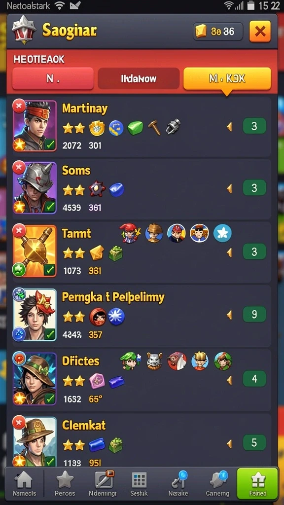 oja89 - Screenshot menunjukkan karakter baru yang ditambahkan.