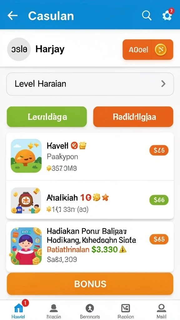 panen138 - Screenshot menampilkan karakter utama dalam misi menantang.