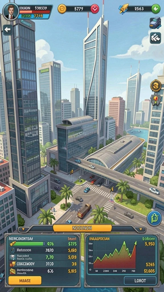 rp55 - Screenshot menampilkan pemandangan menarik di dalam game.