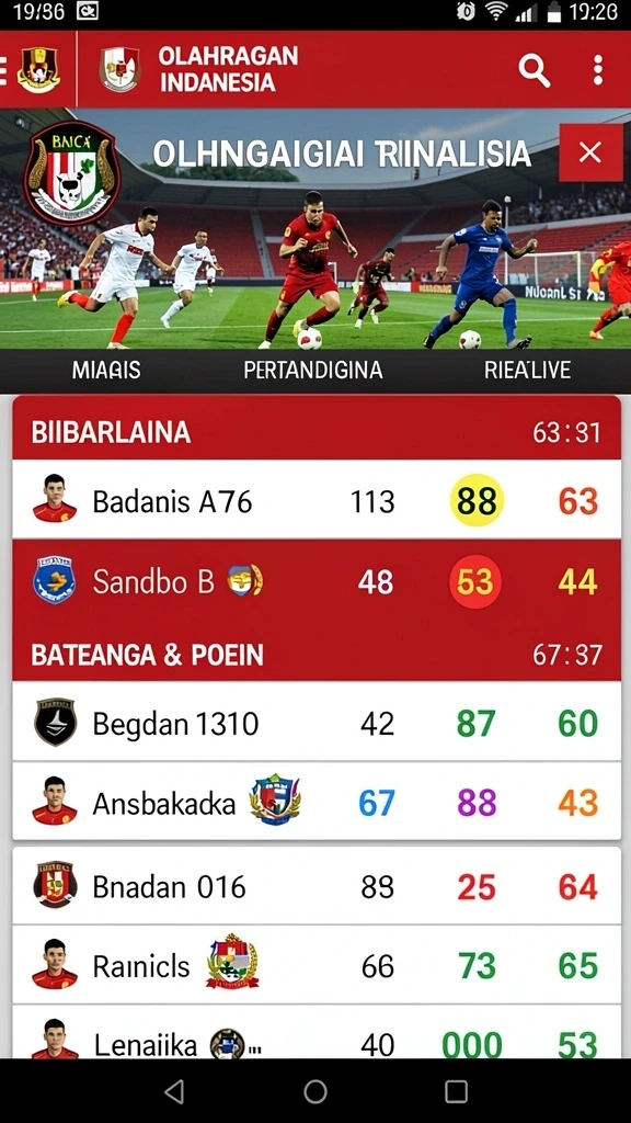 superhoki - Tampilan antarmuka pengguna yang intuitif dan menarik.